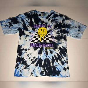 Tie Dye T-shirts | Smiley print | XL | Unisex